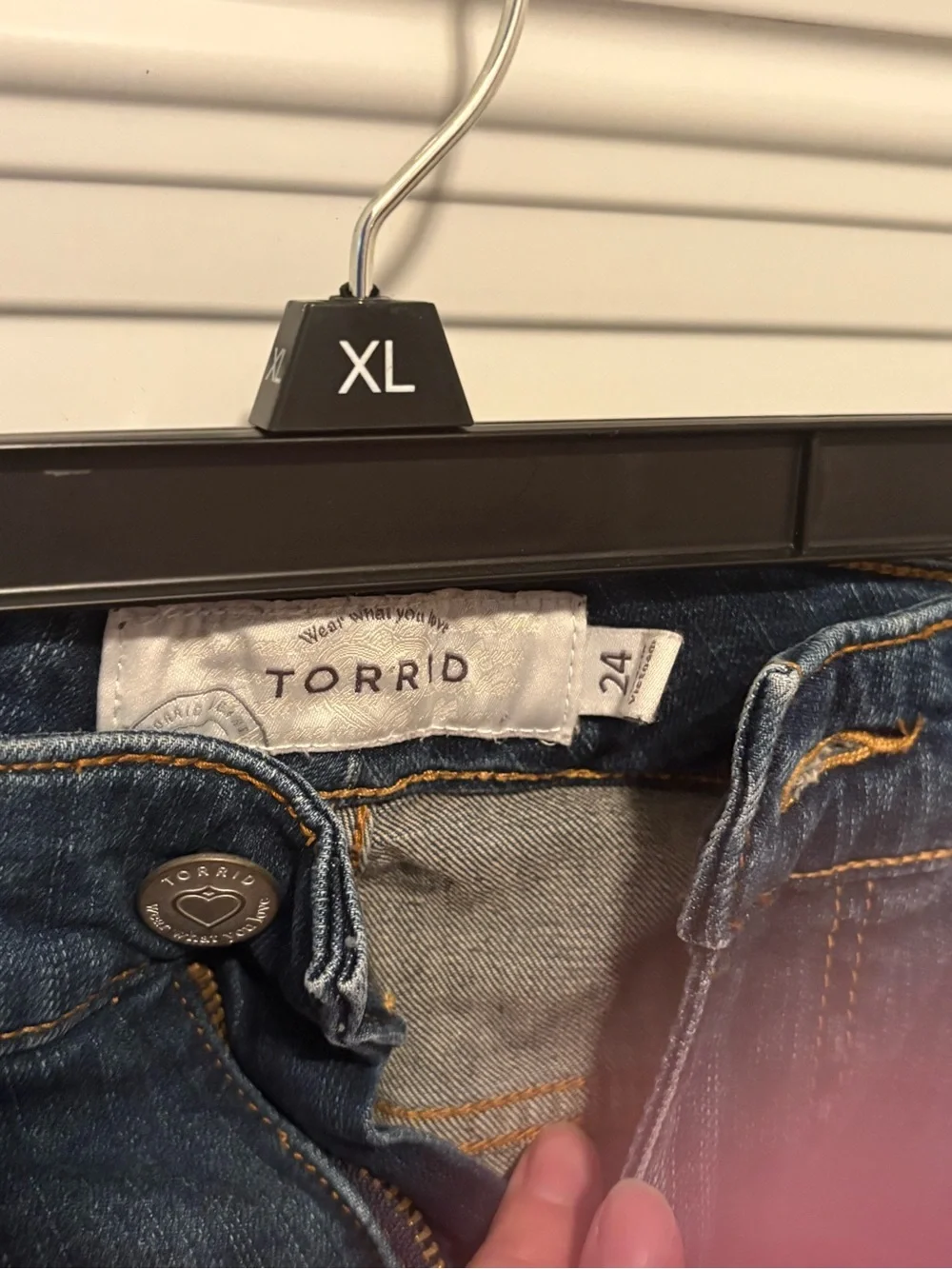Torrid women’s denim shorts